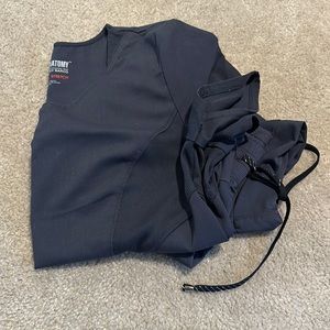 Greys grey’s anatomy barco scrubs scrub set size medium like new !!! Slate